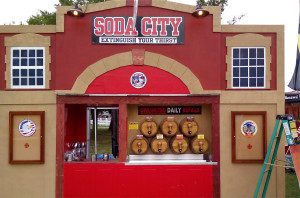 Soda city tavern offering personalized mugs for collectors.