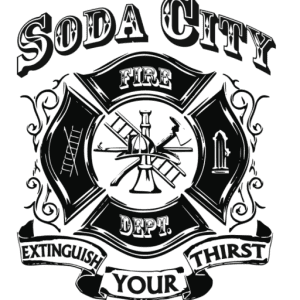 Soda city fire department logo.
