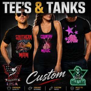 T-Shirts & Tanks, Men/ Women styles